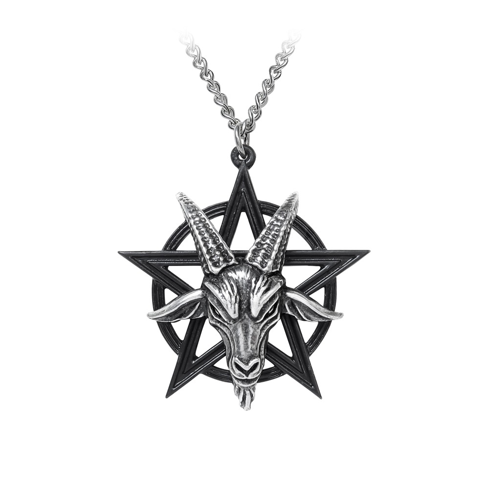 Alchemy - Baphomet Necklace - Silver coloured